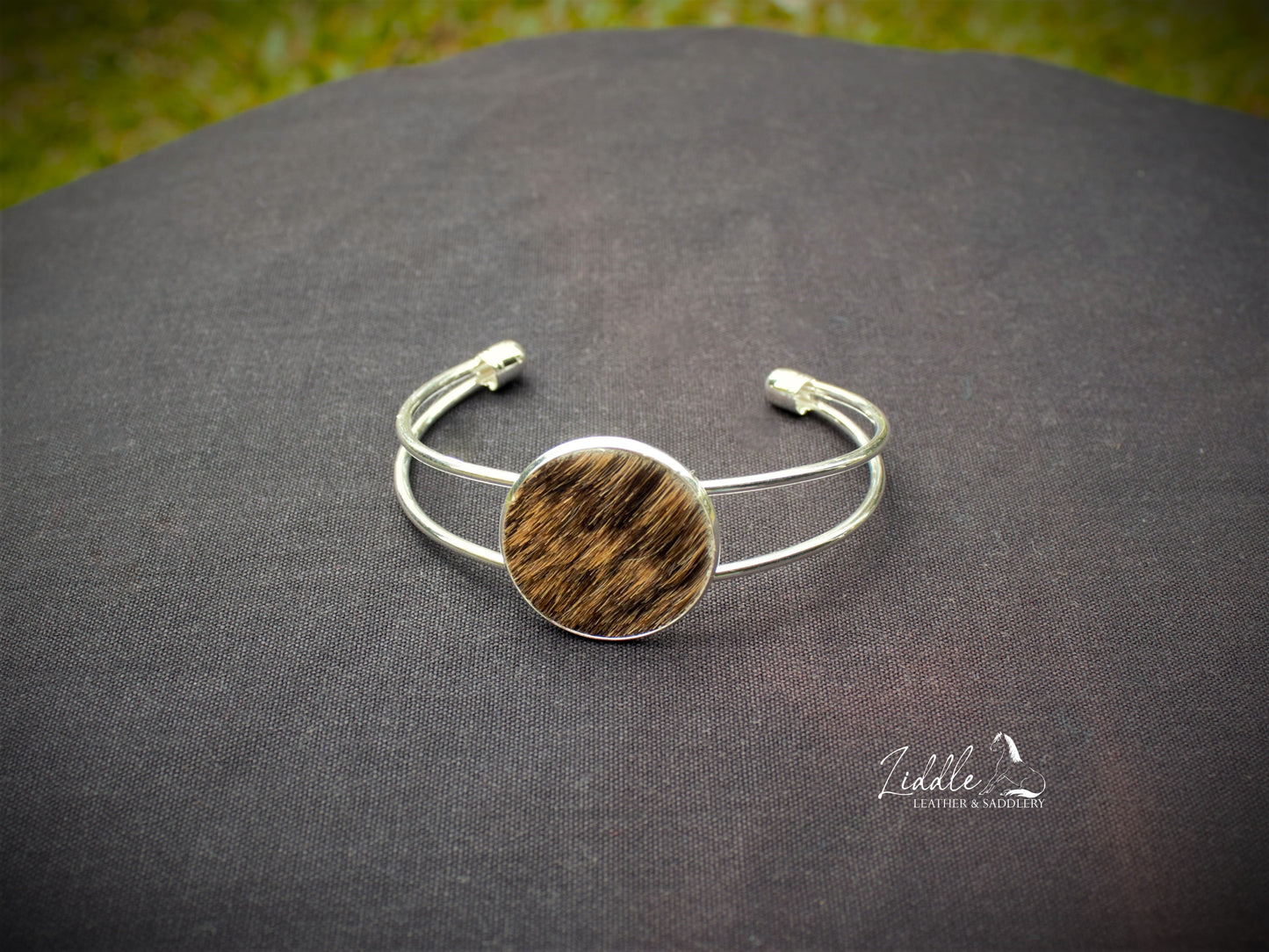 Cowhide Bangle Brindle