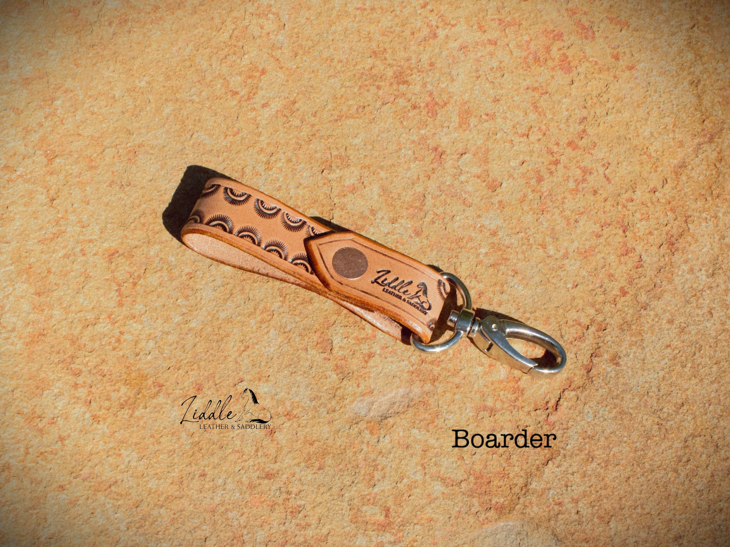 Leather Keyring Strap