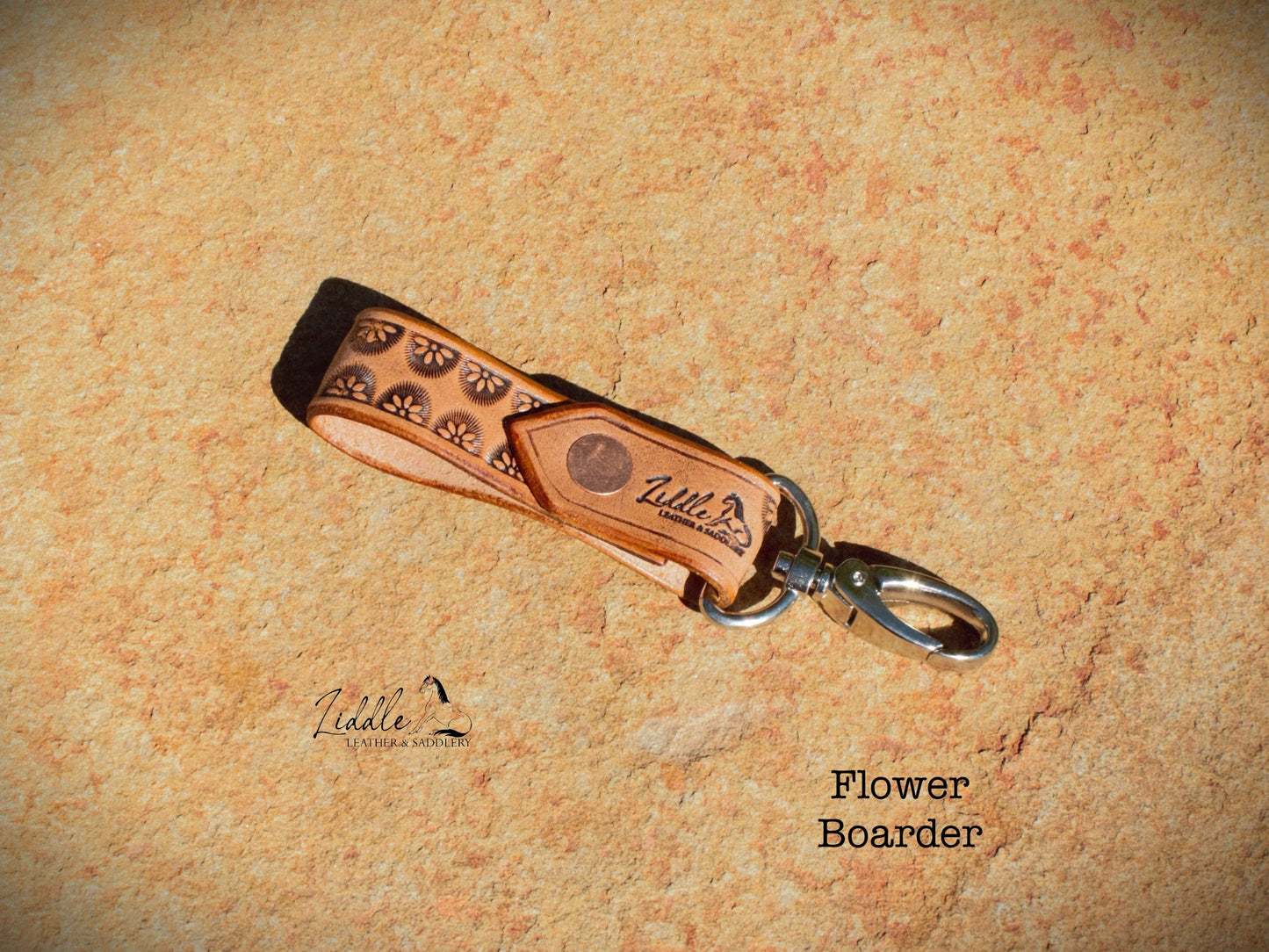 Leather Keyring Strap