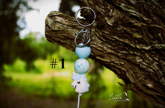 Unicorn 3 Piece Keychain