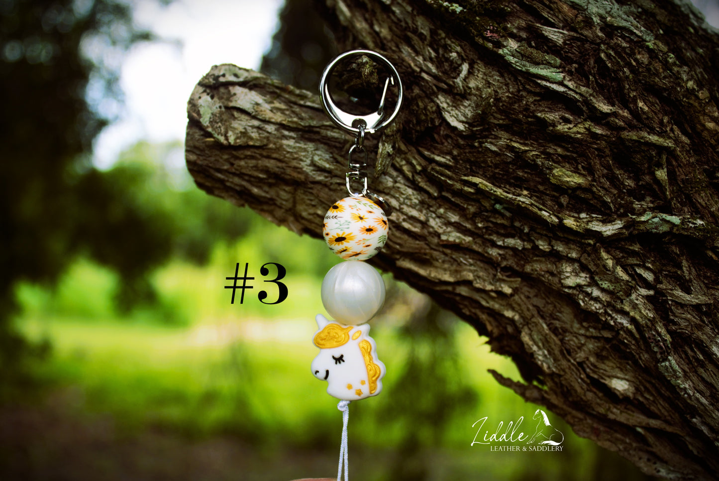 Unicorn 3 Piece Keychain