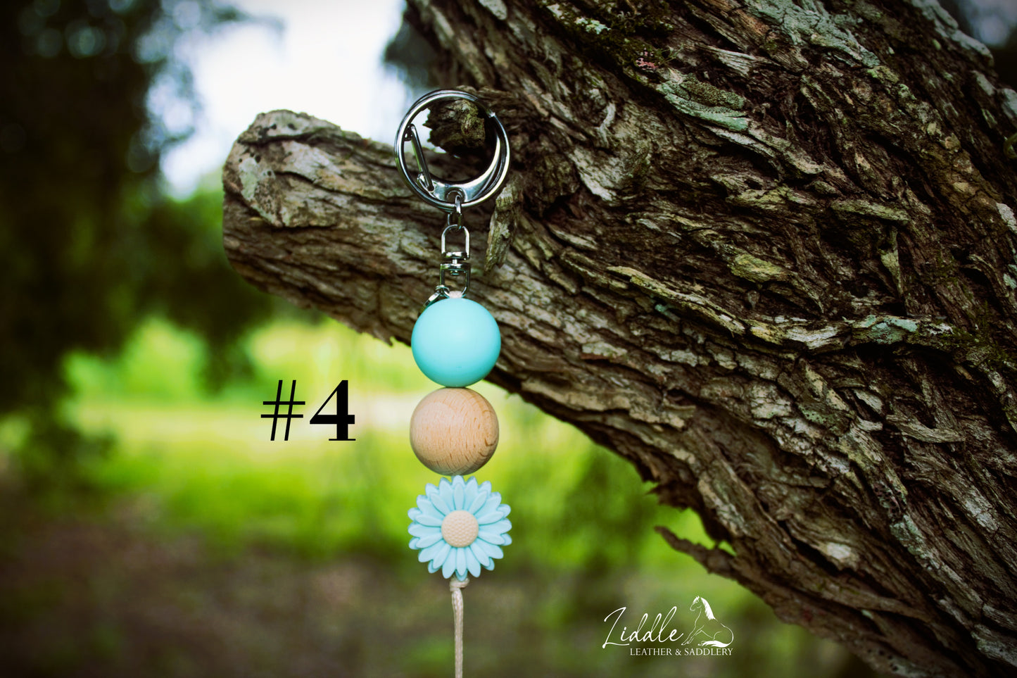 Flower 3 Piece Keychain