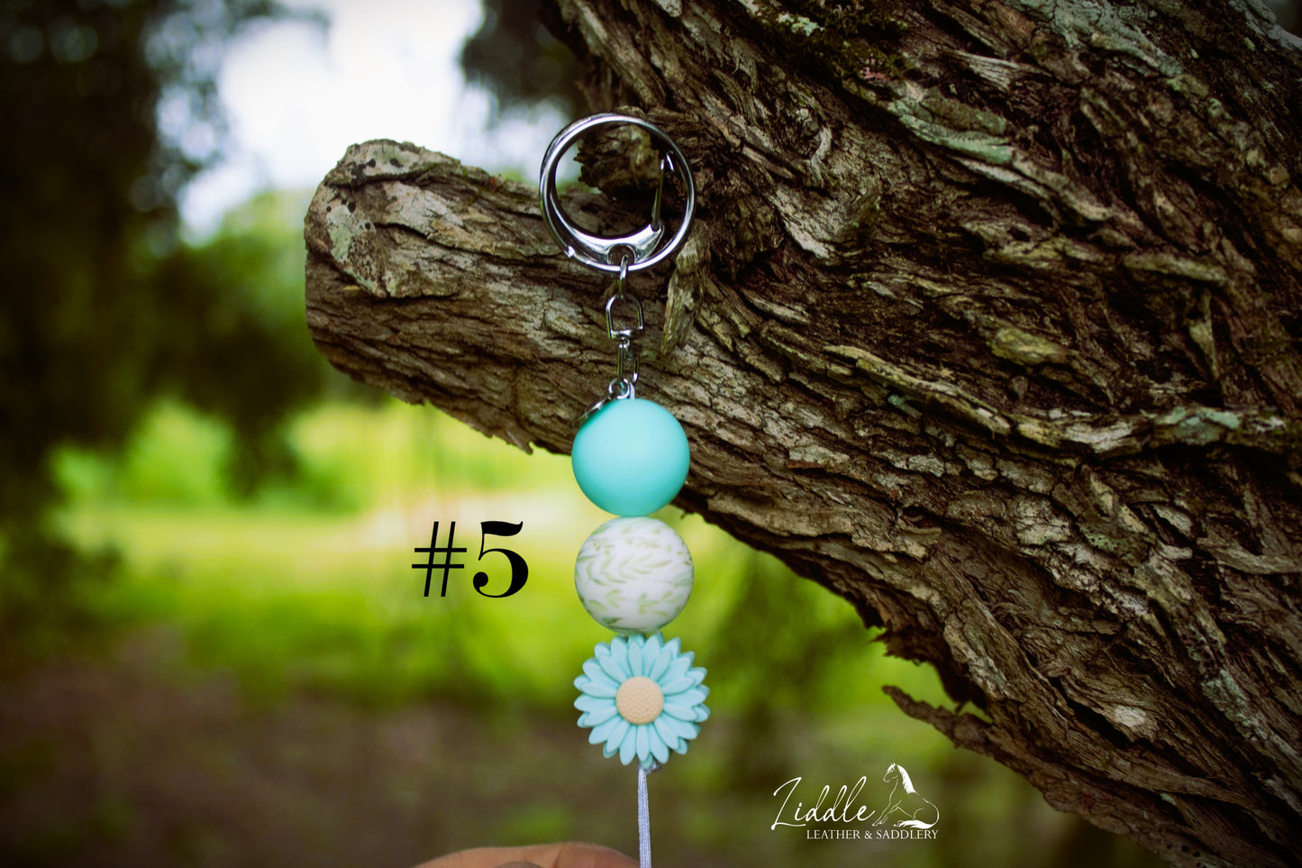 Flower 3 Piece Keychain