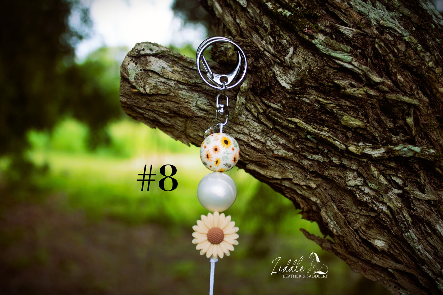 Flower 3 Piece Keychain