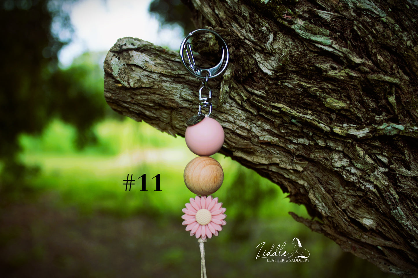 Flower 3 Piece Keychain