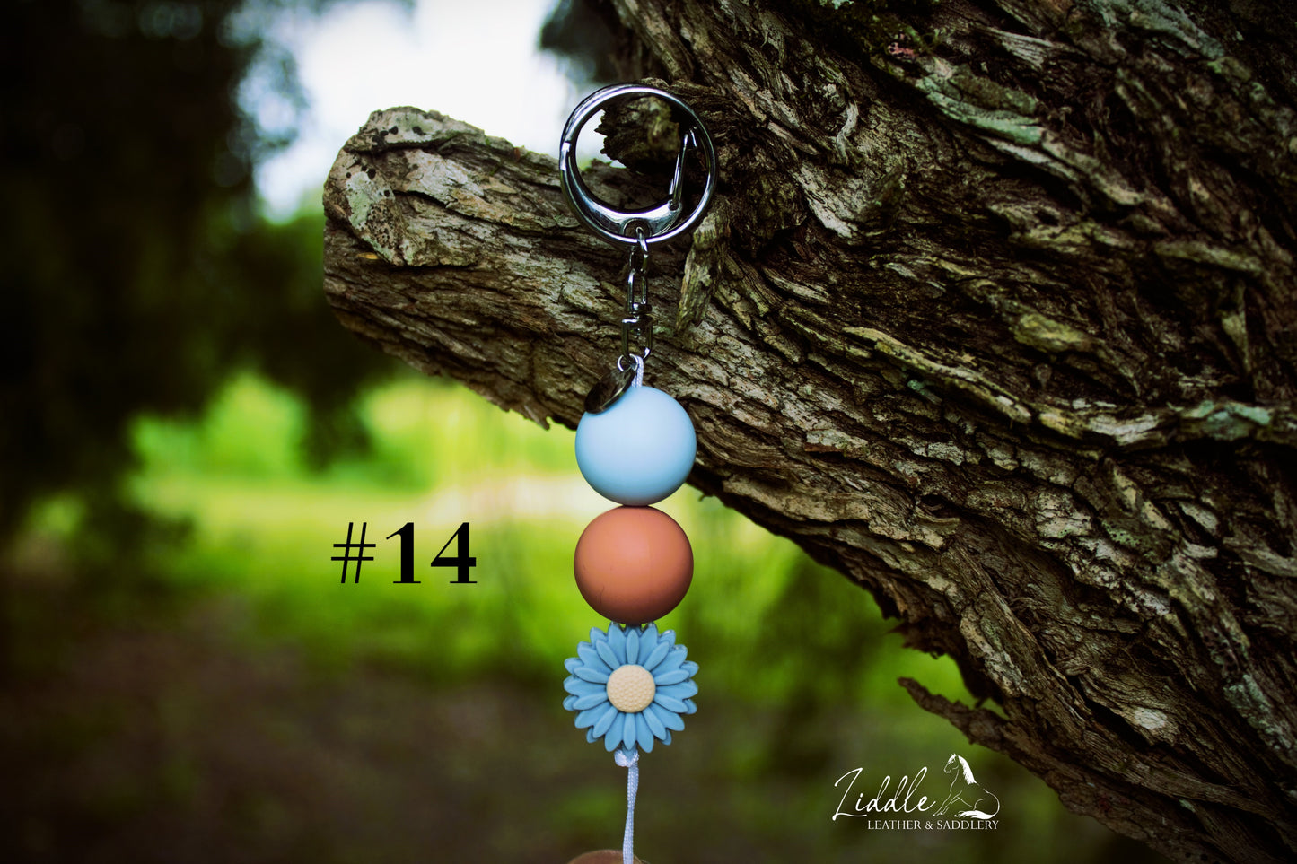 Flower 3 Piece Keychain