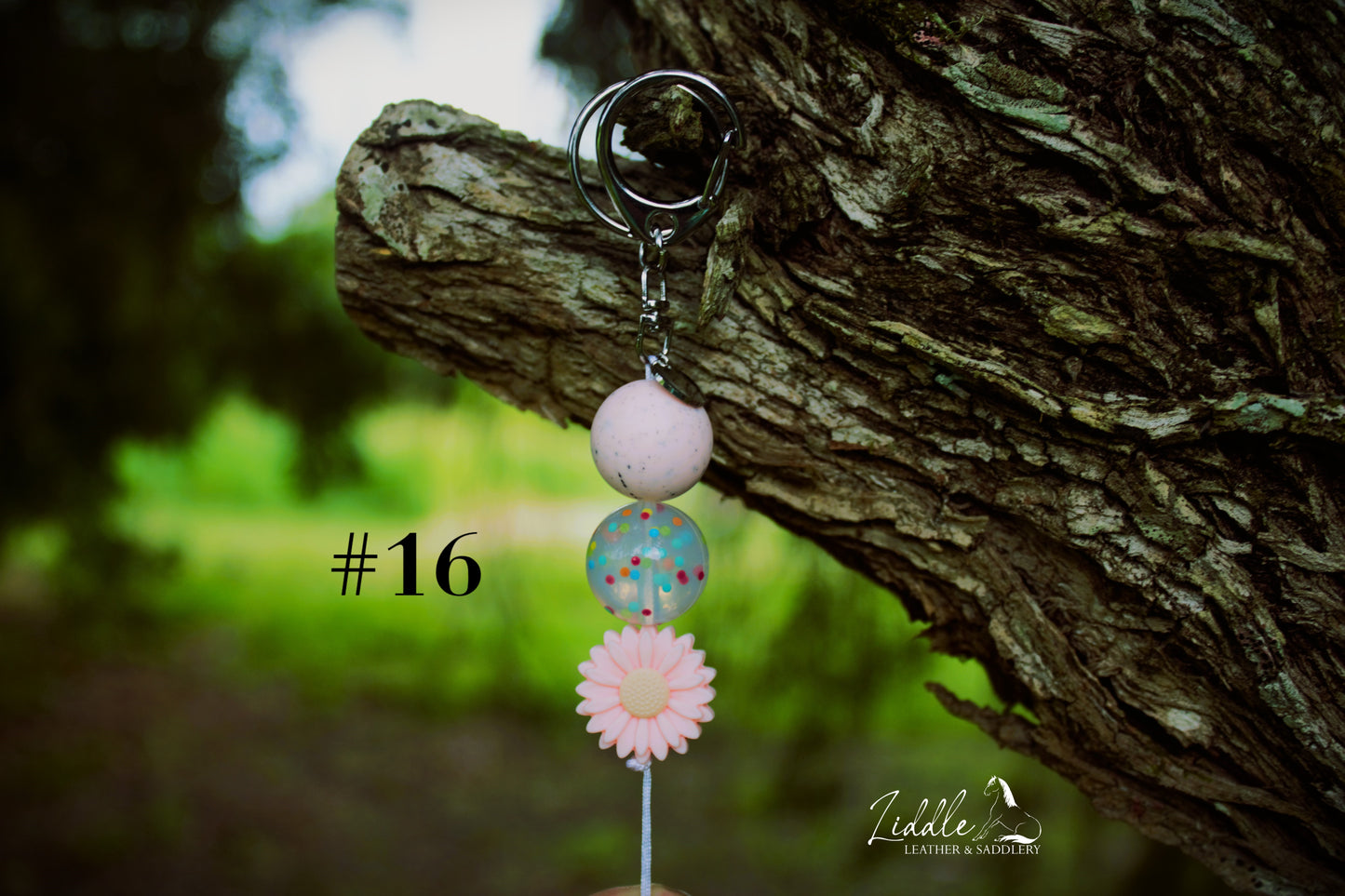 Flower 3 Piece Keychain