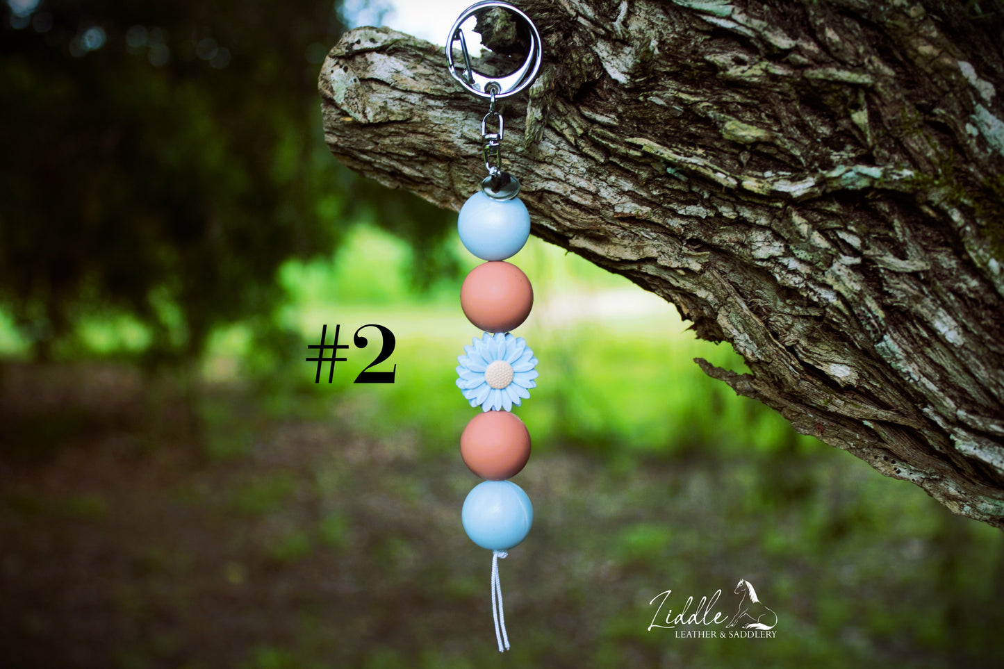 Flower 5 Piece Keychain