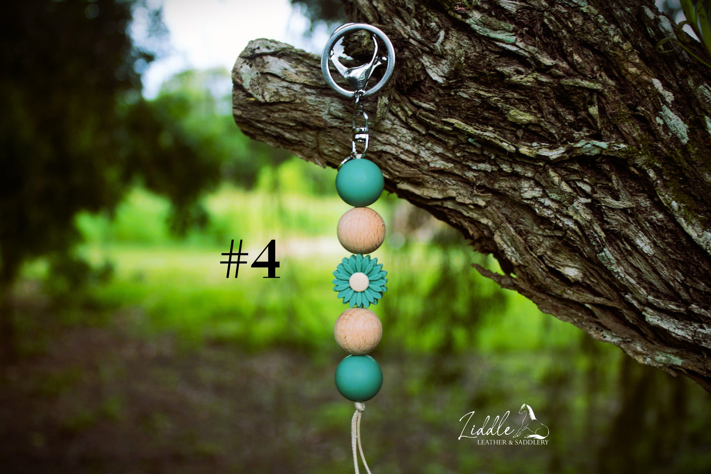 Flower 5 Piece Keychain