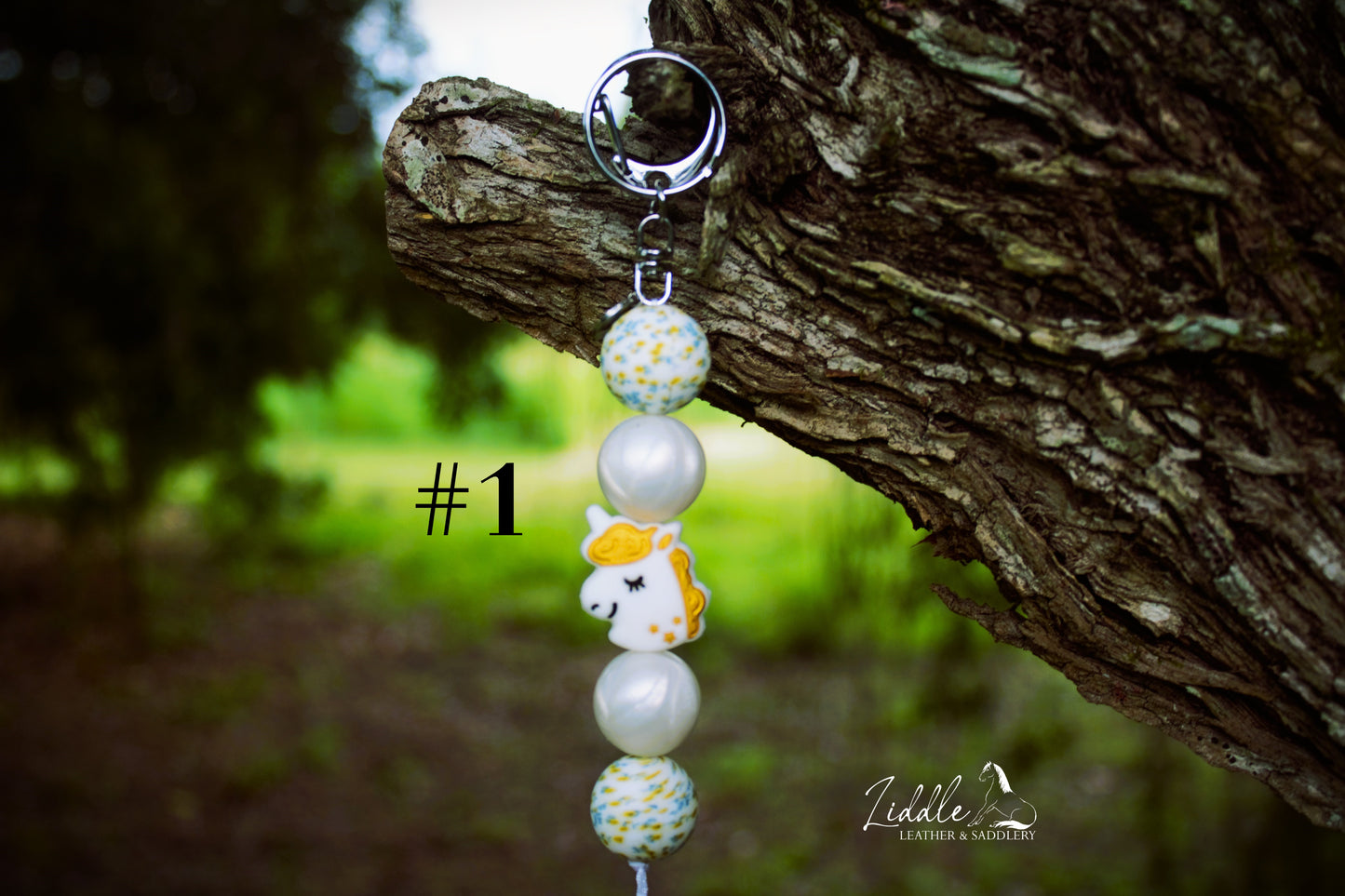 Unicorn 5 Piece Keychain