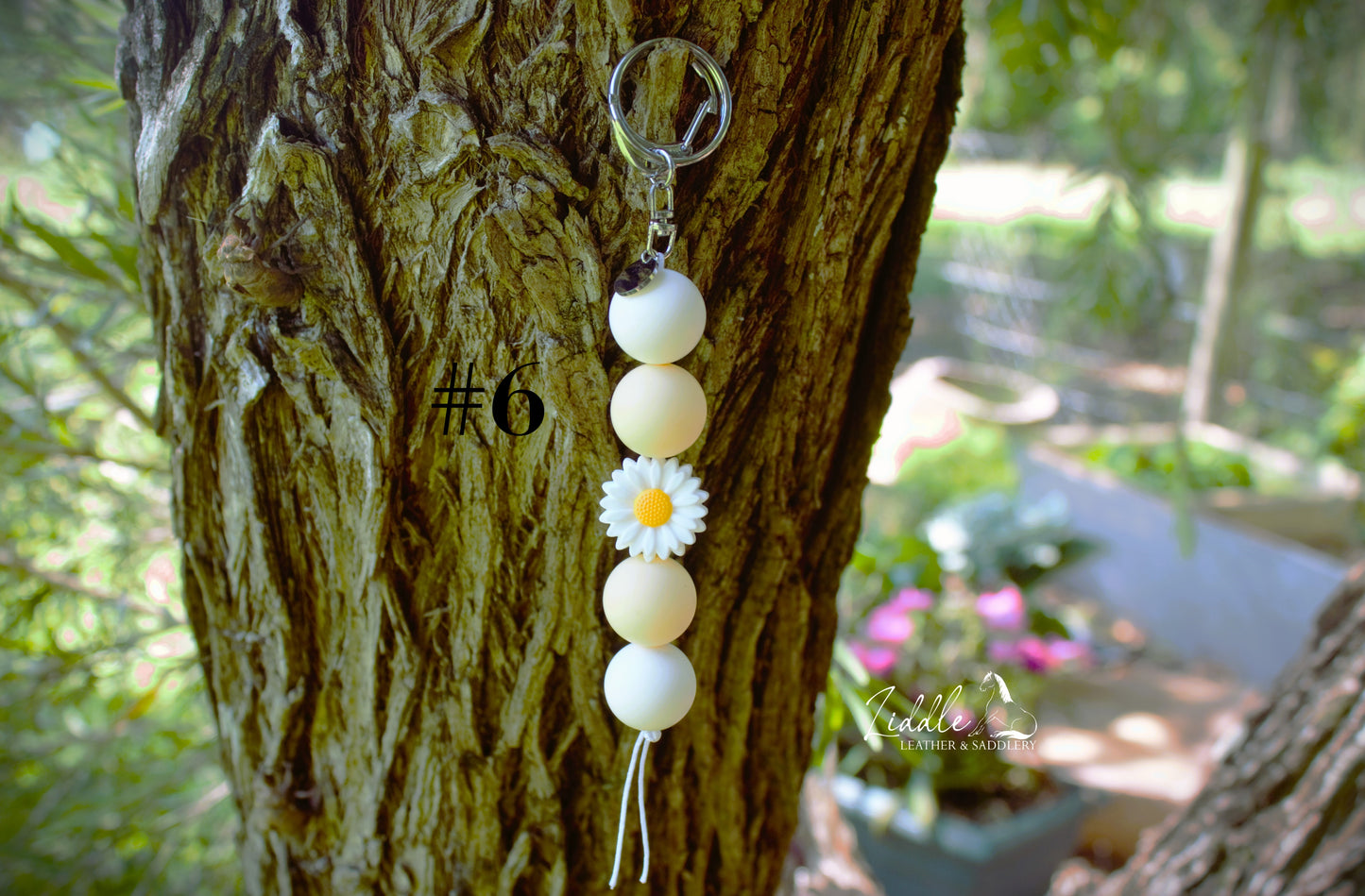 Flower 5 Piece Keychain