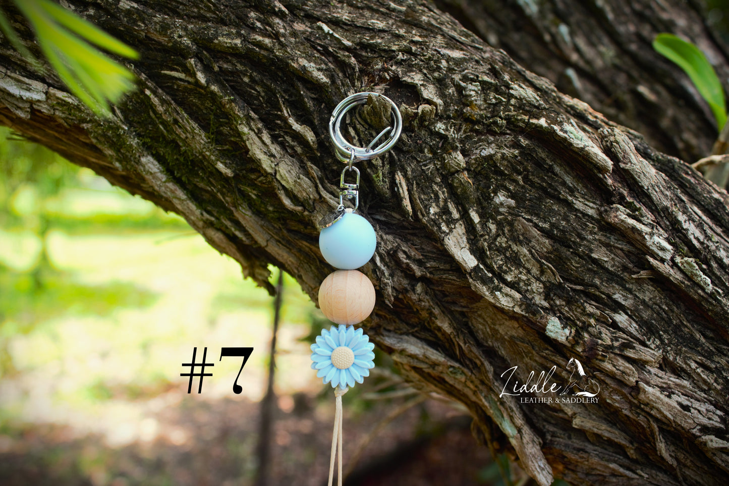 Flower 3 Piece Keychain