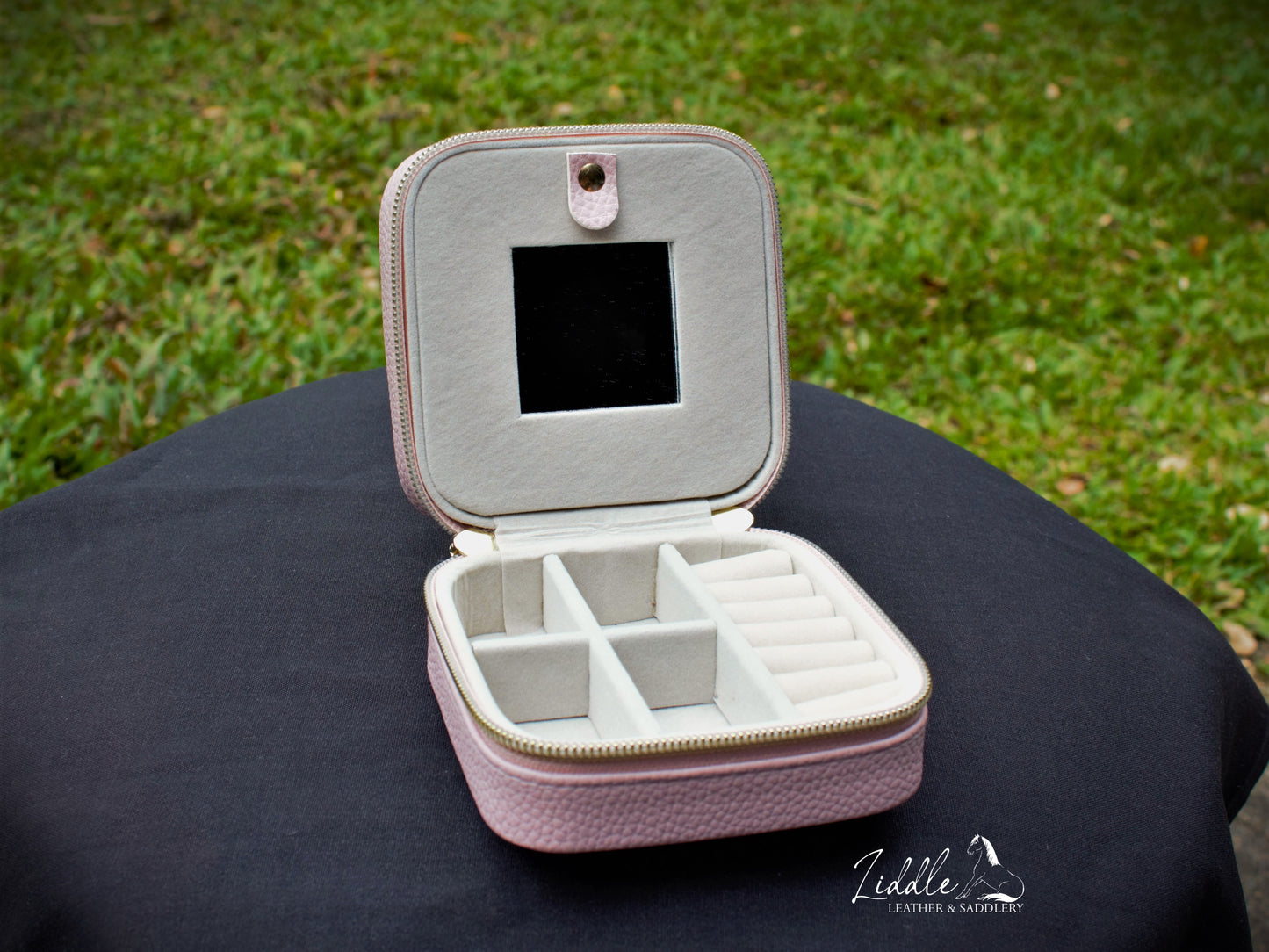 Cowhide Travel Jewlery Boxes Medium