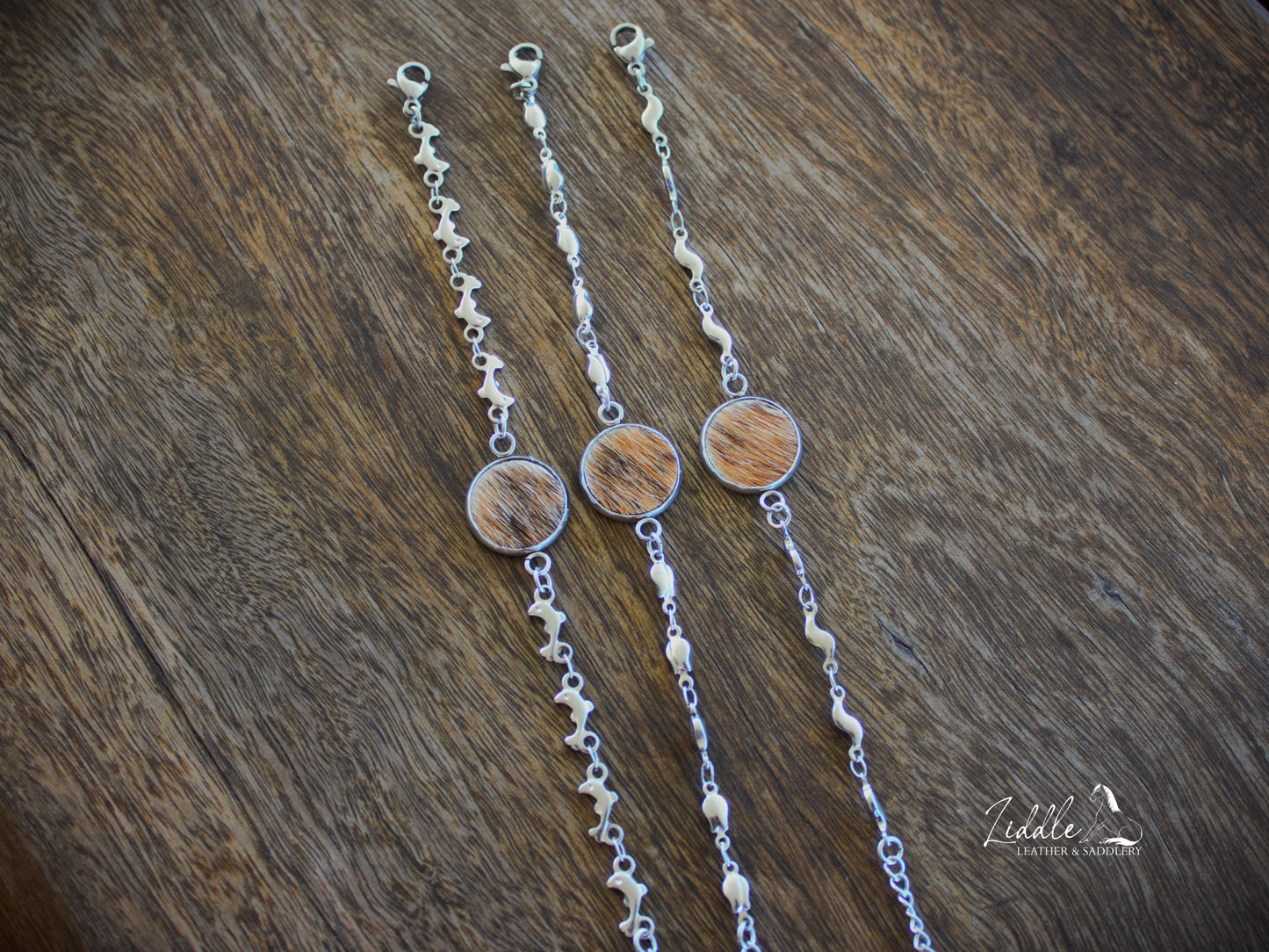 Cowhide Bracelet Brindle