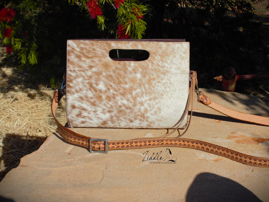 Cowhide Clutch Bag