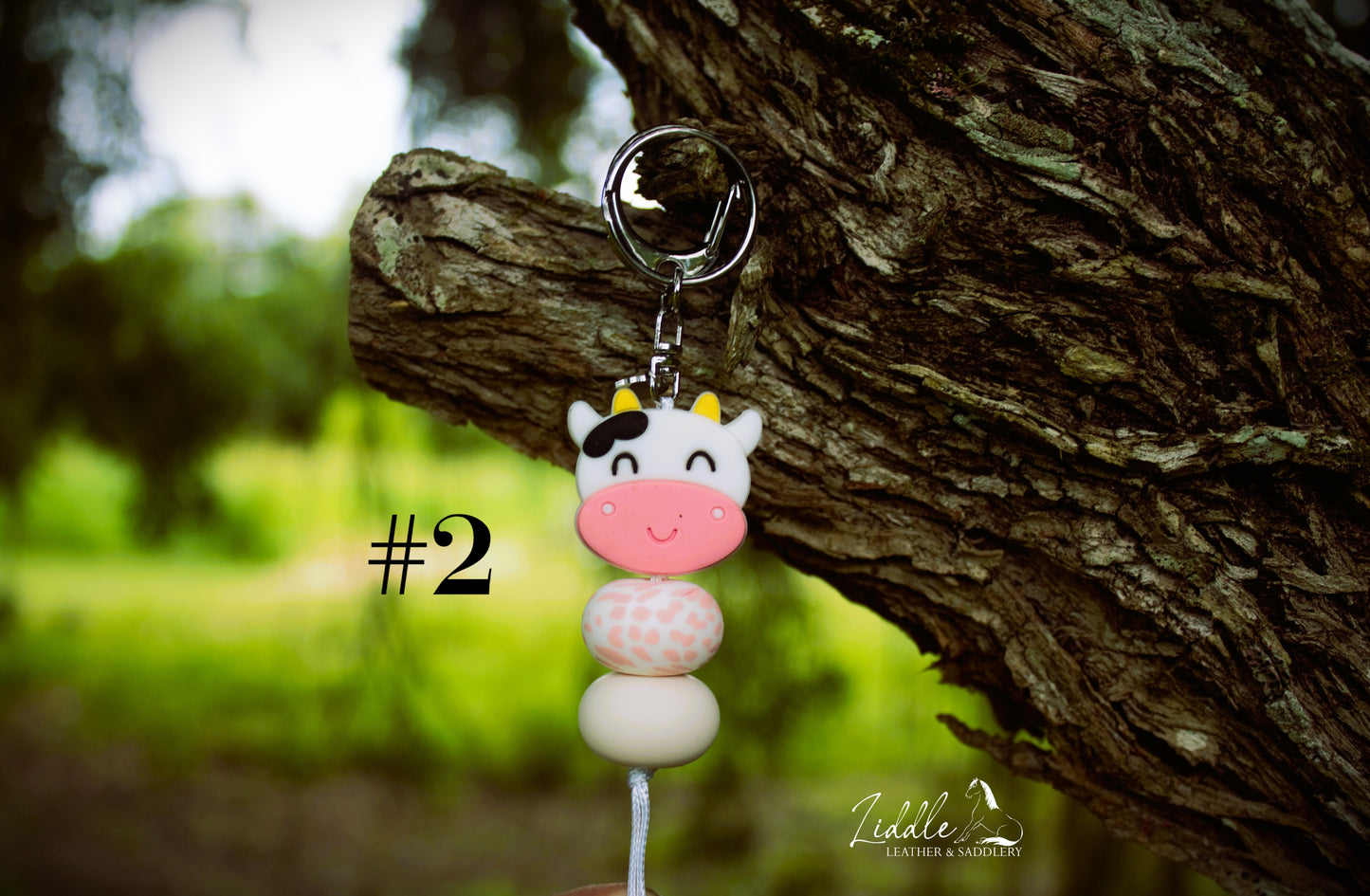 Cow 3 Piece Keychain