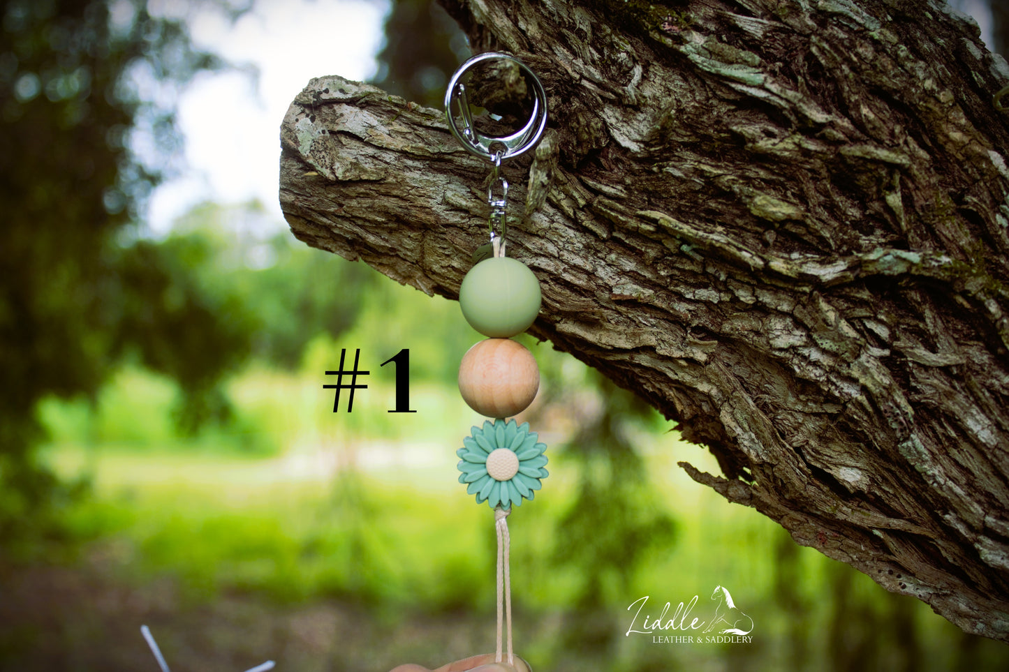 Flower 3 Piece Keychain