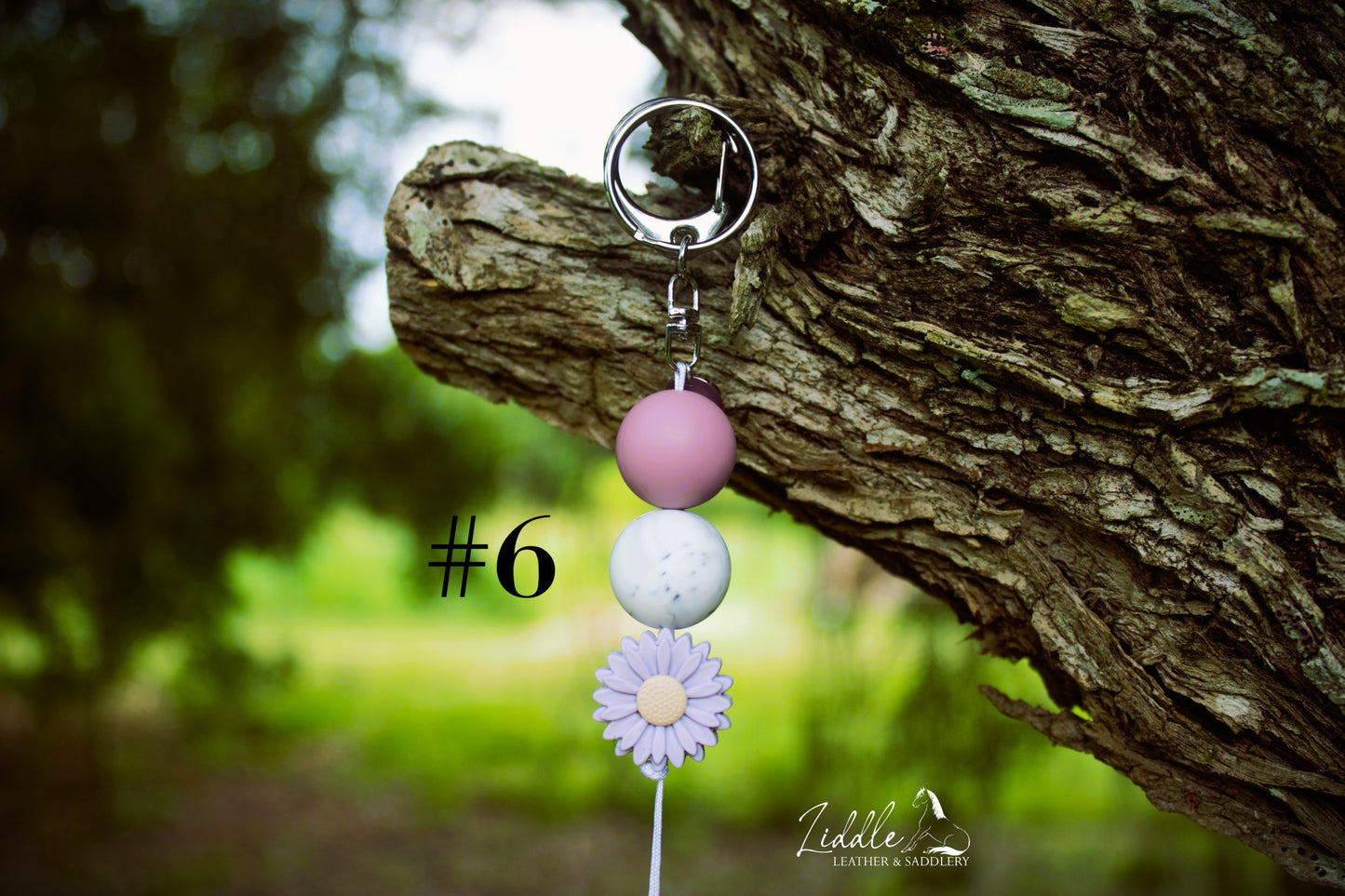 Flower 3 Piece Keychain