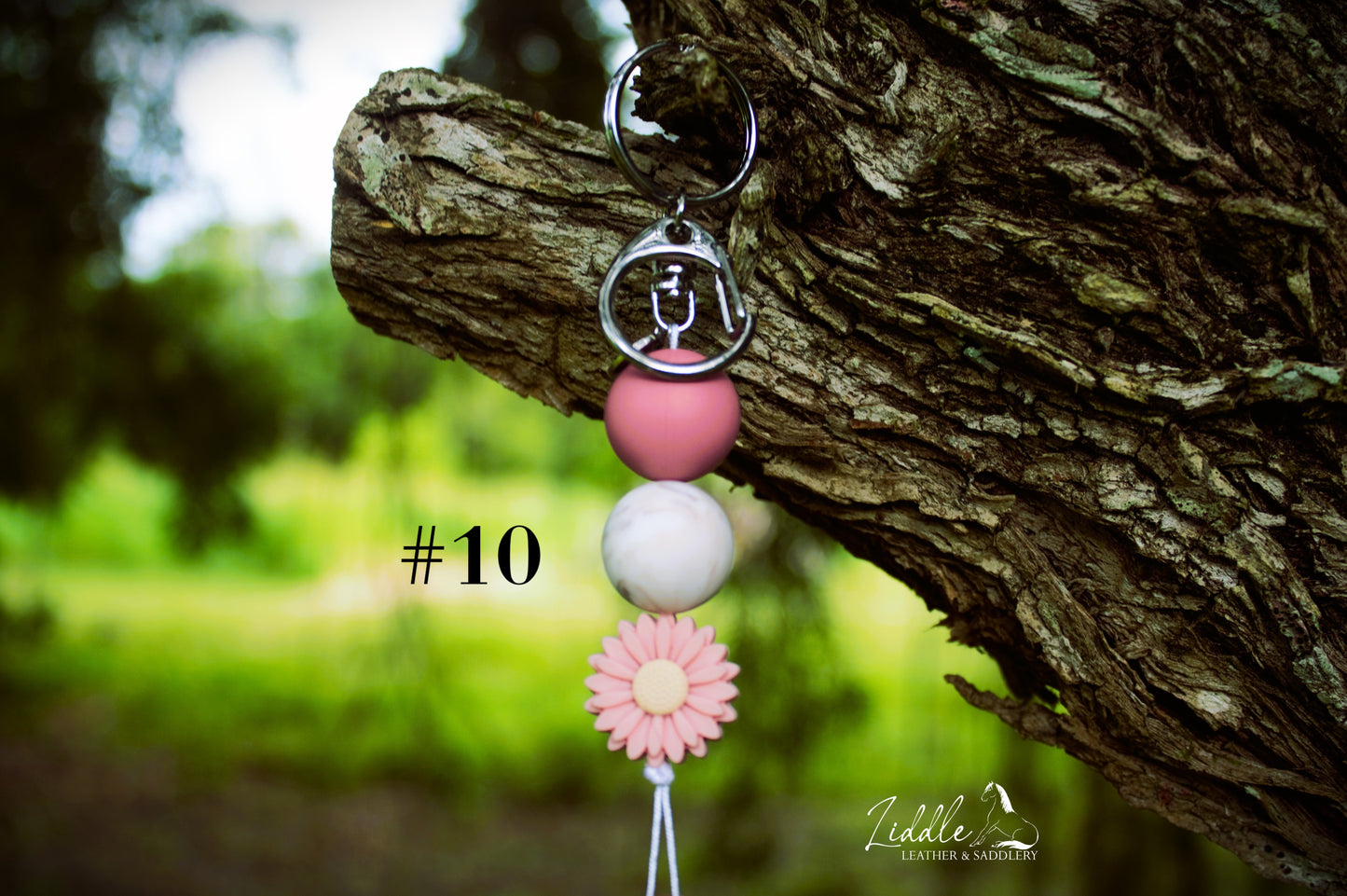 Flower 3 Piece Keychain