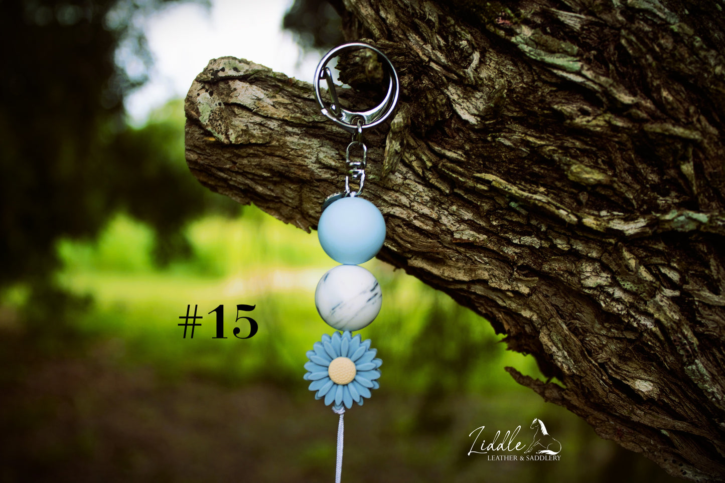 Flower 3 Piece Keychain