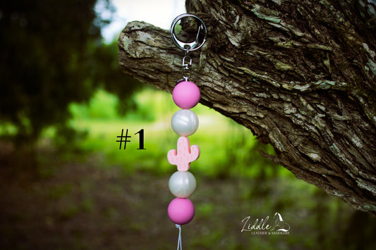 Cactus 5 Piece Keychain